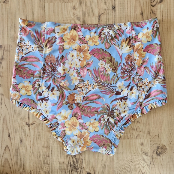 Kortni Jeane Women's High Waisted Swim Bottoms - Picture 3 of 5